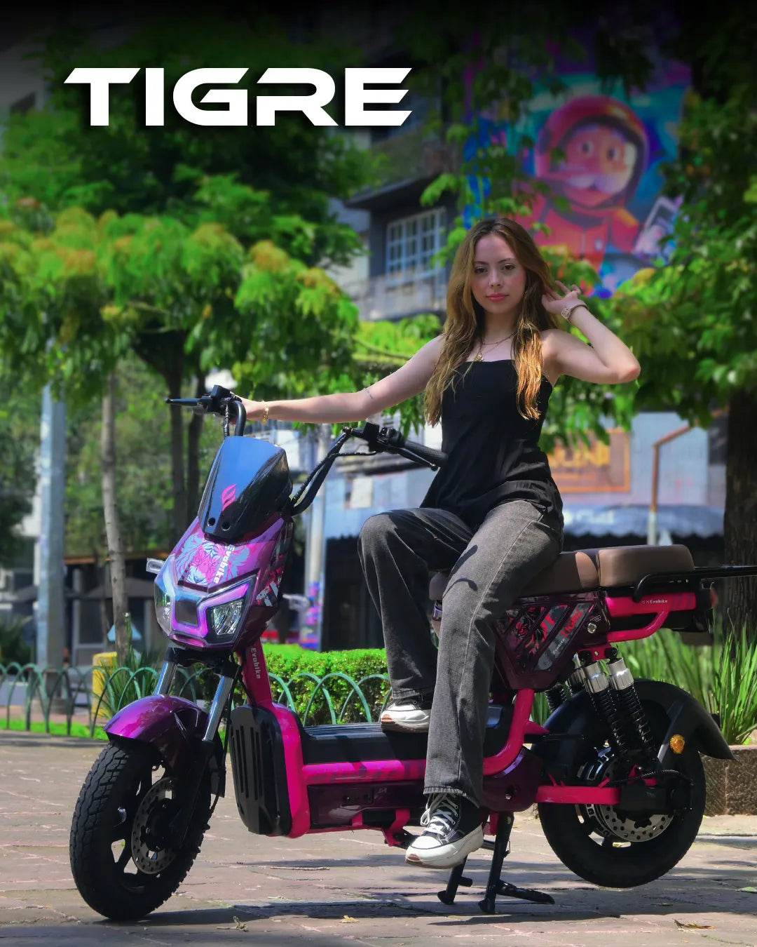 Bicicleta eléctrica Tigre Evobike